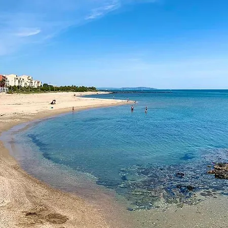Studio Renove 200 M De La Plage Avec Parking Prive Agde Extérieur photo