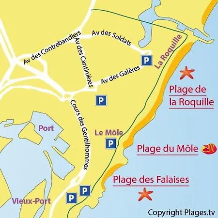 Studio Renove 200 M De La Plage Avec Parking Prive Agde Extérieur photo