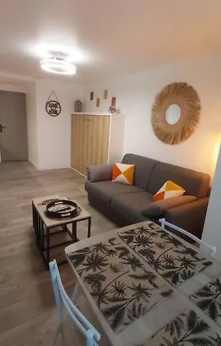 Studio Renove 200 M De La Plage Avec Parking Prive